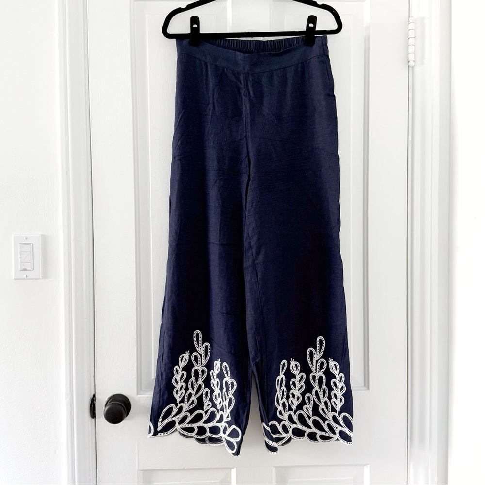Christian Lacroix Embroidered Pants (M)